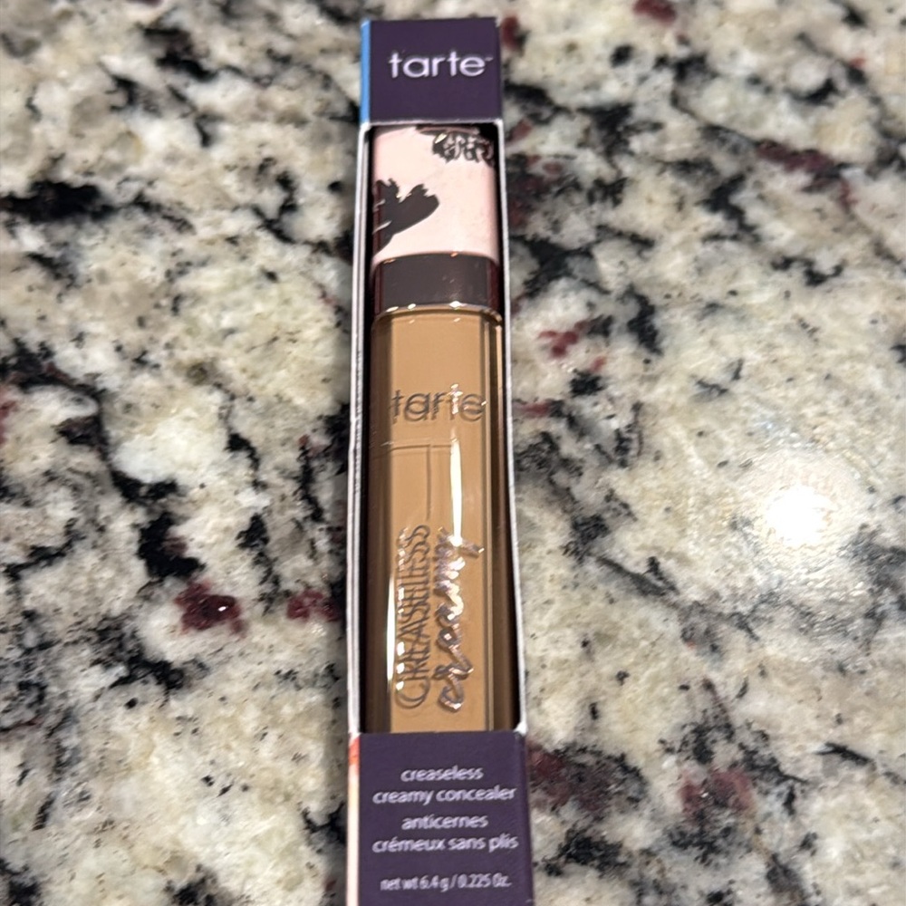 Tarte Creamy Creaseless  Concealer 38N medium-tan neutral NEW IN BOX!